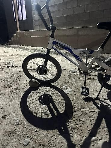 BMX велосипед Lider (стикеры BMX на раме), компактный трюковой формат
