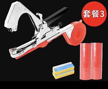 Курулуш степлерлер: Садовый степлер для подвязки растений (tapetool) — комплект №3 — 1