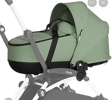 olive: Люлька Babyzen YOYO Bassinet, цвет зеленый ) - Совместима с колясками — 5