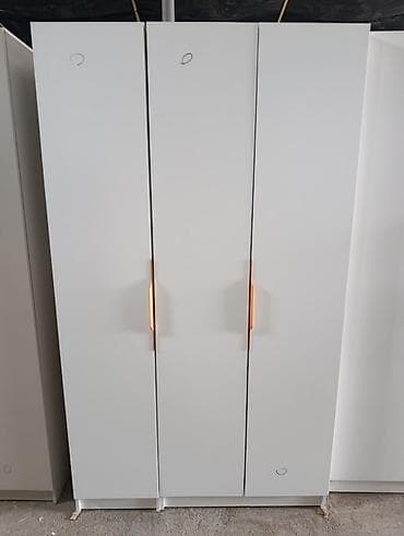 Текчелер, стеллаждар, секичелүү койгучтар: Кийим салуучу шкаф, Жаңы, Түз, ЛДСП — 1