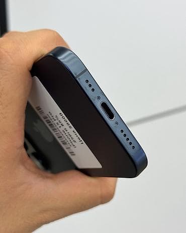 iphone 12 pro ош: IPhone 15 Pro, Б/у, 256 ГБ, Blue Titanium, Защитное стекло, Чехол, В рассрочку, 85 % — 4