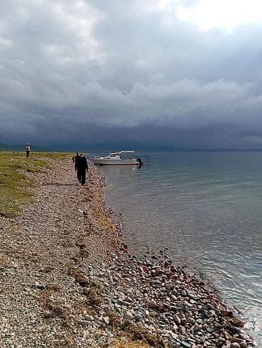 Лодка, Моторная, Стеклопластик