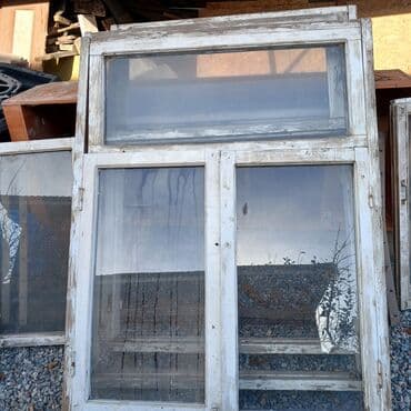 мороженое оборудование: Готовое деревянное окно, Тип окна: Стандартные, Декоративные особенности: Фрамуга, Без установки, Без рассрочки — 3