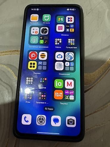 самсунг с 24 бишкек: Redmi, Redmi Note 14, Колдонулган, 128 ГБ, түсү - Кара, 2 SIM — 2