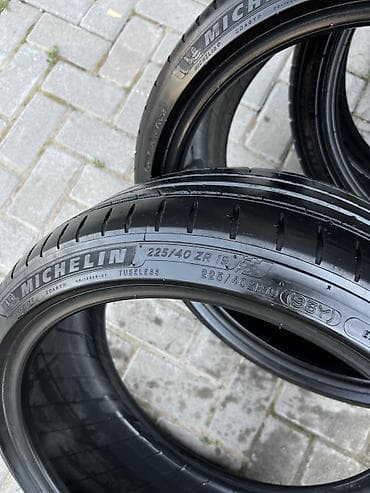 mishelin: Шины R 19, Лето, Б/у, Комплект, Легковые, Michelin — 2