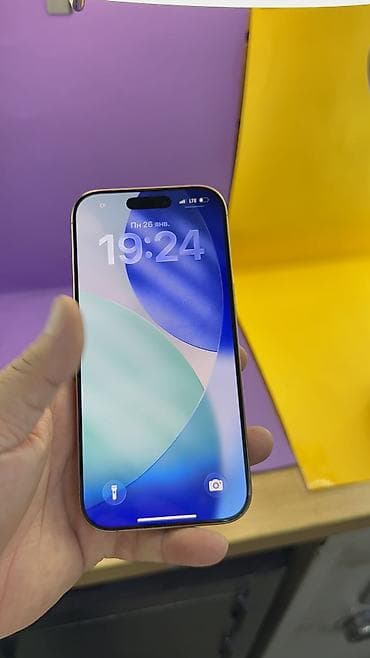 бэушный iphone: IPhone 16 Pro, Б/у, 256 ГБ, Коробка, 99 % — 9