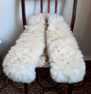 Мех шкура овечья дагестанская. Размер 110*14 см