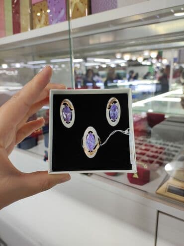 свадебные платья от производителя: Серебряный комплект Серебро напыление золото 925 пробы Размеры — 3