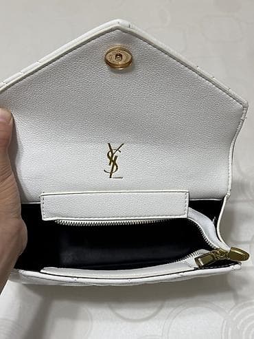 Личные вещи: Классическая сумка, Saint Laurent, Материал: Искусственная кожа, Стеганая модель, Женские, Б/у — 2