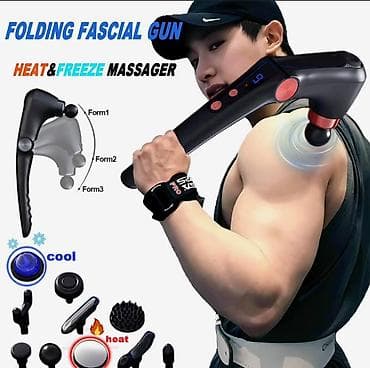 массажные ролы: Массажер Перкуссионный пистолет, Все тело, Новый — 2