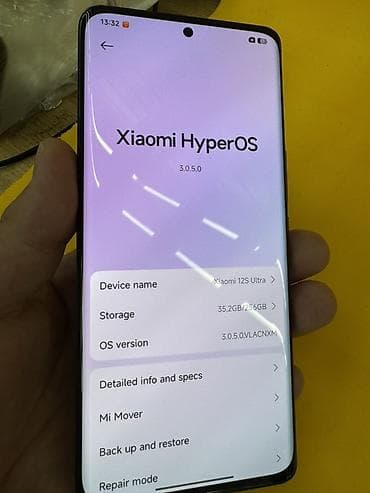 необычные телефоны: Xiaomi, 12S Ultra, 256 ГБ, цвет - Черный — 2