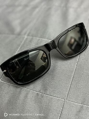 Аксессуары: Солнцезащитные очки очки, Persol, Унисекс, Прямоугольные, Оригинал, Новый — 2