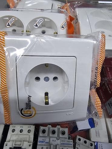 полка црв: Розетка, С заземлением, Viko, Встроенные, 1 гнездо — 4