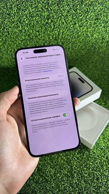 11 max: IPhone 14 Pro Max, Б/у, 256 ГБ, Черный, Защитное стекло, Чехол, 83 % — 5