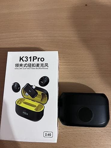 fifine h6: K31 Pro — беспроводной петличный микрофон‑кнопка (2.4G) с — 1