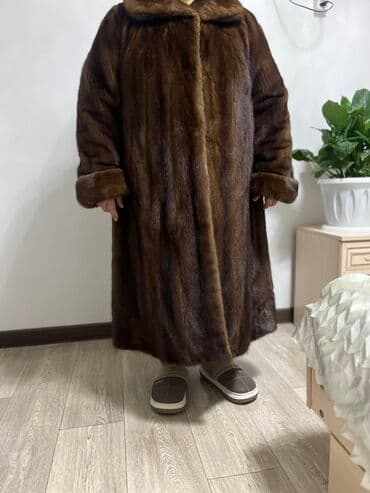 обув ош: Шуба, Норка, Узун модель, Италия, 5XL, 6XL — 3