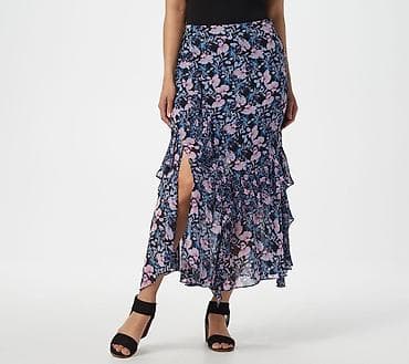 юбочка: Легкая летняя юбочка от Vince Camuto, размер 4, примерно на XS/S — 1