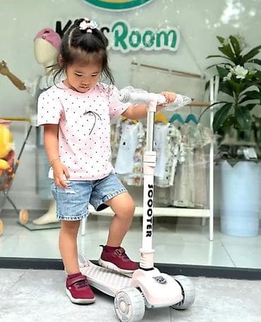 🛴 Детский трёхколёсный самокат Идеален для первых прогулок! 💖 ✔