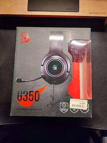 razer hammerhead: Проводные полноразмерные наушники, Bloody, Б/у, цвет - Черный — 1