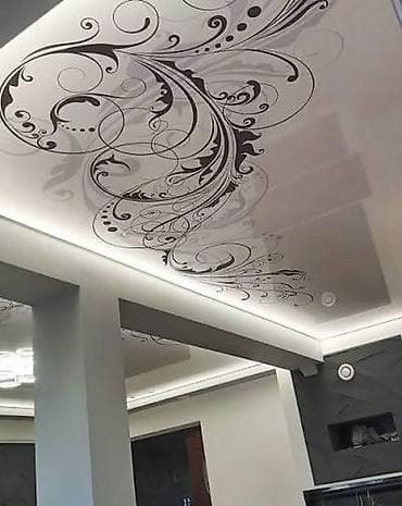 hidden camera: Натяжной потолок Глянцевое, Матовое, 3D потолки Гарантия, Бесплатная консультация, Бесплатный замер — 7