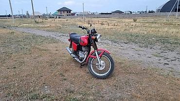Мотоцикл ИЖ Планета (классика СССР), красный. - Тип двигателя