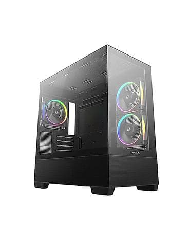 Корпус ПК, Новый, DeepCool, Mini-ITX, цвет - Черный