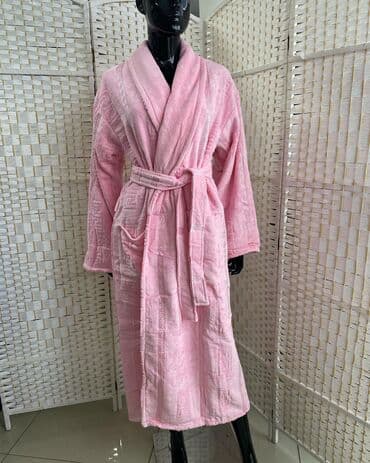 домашние халаты больших размеров: Женские/мужские/детские махровые халаты Теплые халаты 100%хлопок — 7