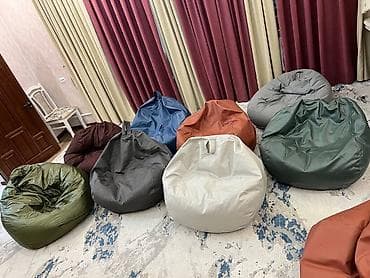 пуфы кресла: Бинбэг, Новый, Самовывоз, Платная доставка, цвет - Желтый — 10