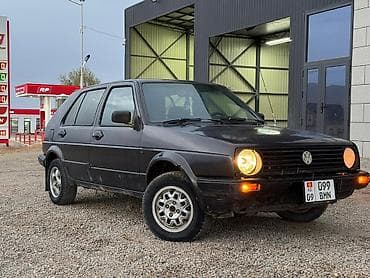 авто ру кыргызстан бишкек: Volkswagen Golf: 1988 г., Кол менен иштөөчү, Бензин, Хетчбек — 3