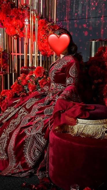 платье национальный: Традиционный турецкий наряд для кына-геҗеси (henna night) - Роскошное — 2