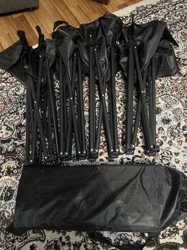 столы с регулируемой высотой: Набор складной мебели для пикника/кемпинга Состав: - Стол складной — 4