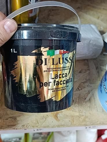 DI LUSSO Lacca per facciata — фасадный водостойкий лак для наружных и
