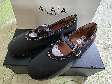 Балетки Alaïa Paris, модель Mary Jane - Материал: натуральная кожа — 4