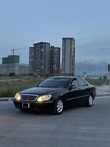 Mercedes-Benz S-Class: 2003 г., 3.7 л, Автомат, Газ, Седан
