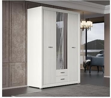 Шифоньер, шкаф для одежды, Новый, Прямой, МДФ