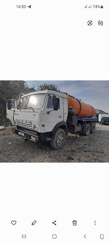 infinity g: Ассенизатор, Камаз — 1