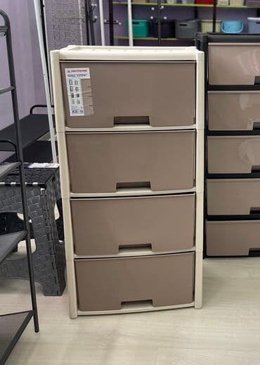 мебель для ванной размеры: Комод «колорит» узкий 4 полки Черно-прозрачный Бежевый и венге - — 4