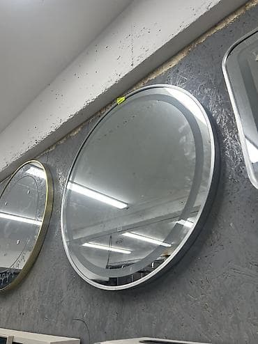 led matrix panel: Круглое зеркало с подсветкой, диаметр 60 см. - Три режима свечения — 1