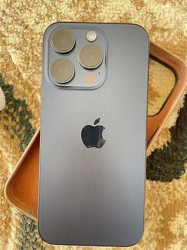 ipad mini3: IPhone 15 Pro, Б/у, 256 ГБ, Графит, Чехол, 82 % — 1
