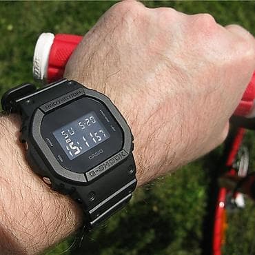 Классикалык сааттар: Спорттук сааттар саат, Casio (G-Shock), Таймер жана секунда өлчөгүч, Суу өткөрбөөчү, Унисекс — 7