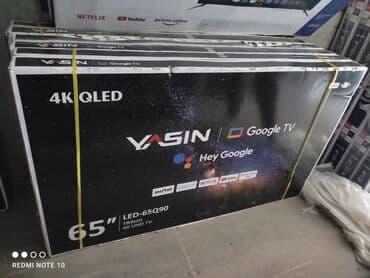 антены: Телевизор - yasin 65q90 165 см 65" 4k (google tv) - описание: в — 1