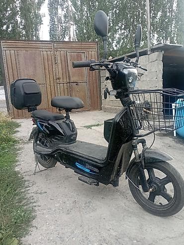 продажа ситроен: Электрический скутер/электровелосипед городского типа - Черный цвет — 1
