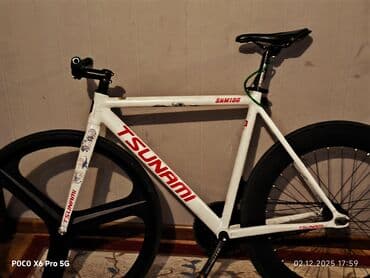 настольный теннис стол: Шоссейный велосипед, Tsunami, Рама M (156 - 178 см), Б/у — 2