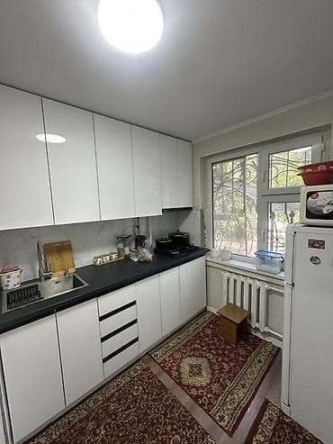 osh flat: 3 комнаты, 60 м², Дордой Плаза ТРЦ 104 серия, 1 этаж, Евроремонт — 2