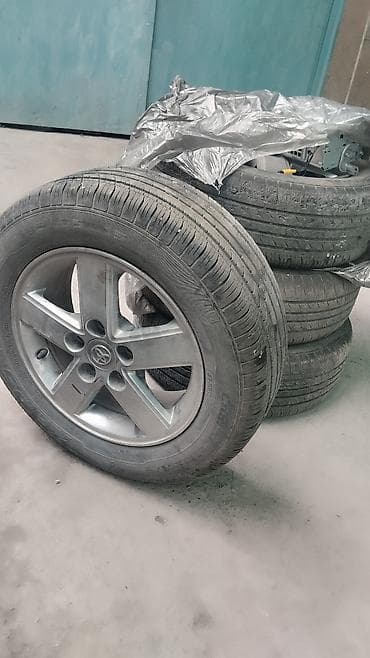 4х114 3: Колеса в сборе 215 / 65 / R 16, Лето, Комплект, Легковые, Литые, отверстий - 5 — 1