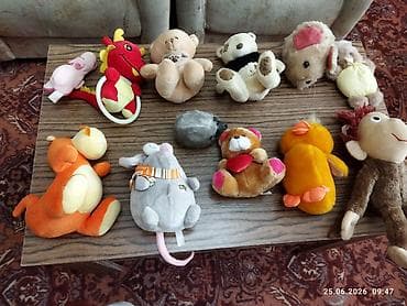 Плюшевые мягкие игрушки, набор - Разнообразная коллекция небольших
