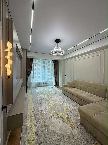46: 2 комнаты, 46 м², Аламедин-1 мкр 105 серия, 5 этаж — 3