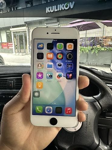 id 6: IPhone SE, Б/у, 128 ГБ, Белый, 80 % — 5