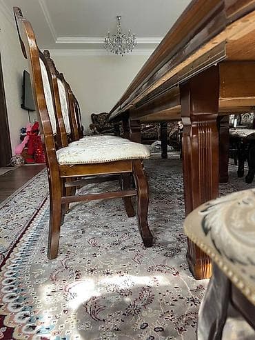 foldable table: Стол трансформер Раскладной стол, цвет - Коричневый — 6