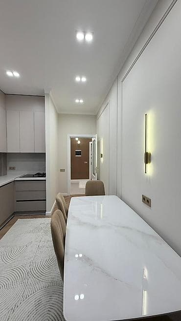 Батирлер: 1 бөлмө, 49 м², 13 кабат, Евроремонт — 9